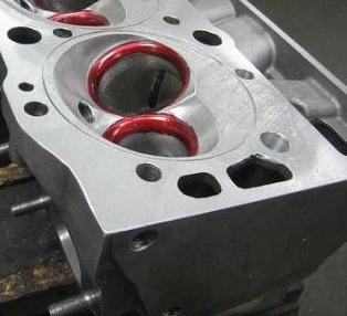 Cylinder head repair work
